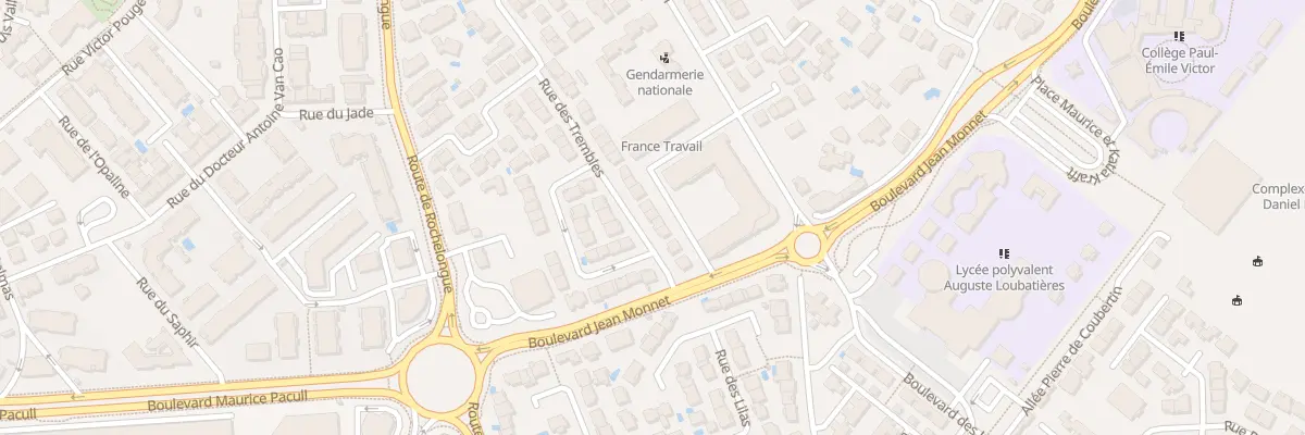 Plan du 10 Rue des Trembles à Agde