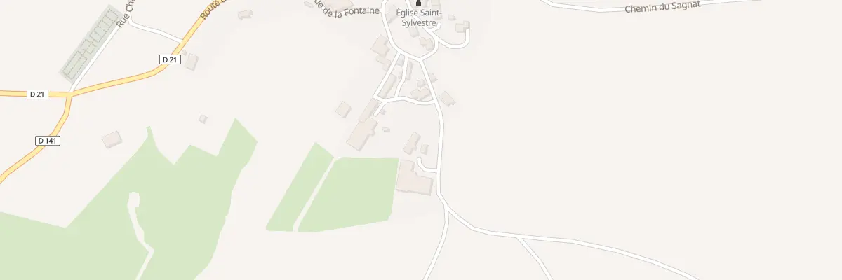 Plan du 5035 Le Bourg à Cerzat