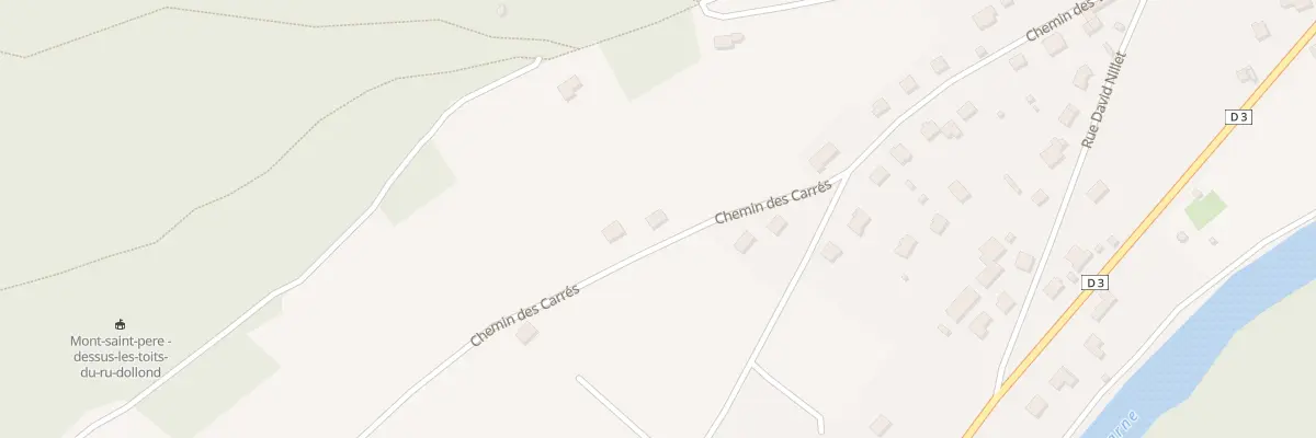 Plan du 2 Che des Carrés à Mont-Saint-Père