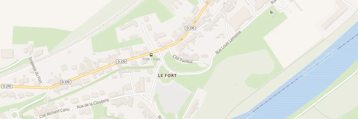 Plan du 1 Cite Pasteur à Trith-Saint-Léger