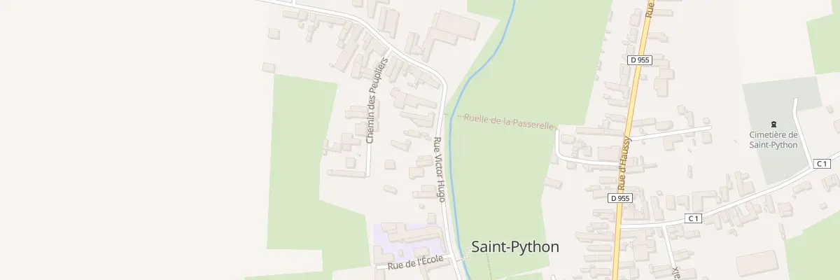 Plan du 37 Rue Victor Hugo à Saint-Python