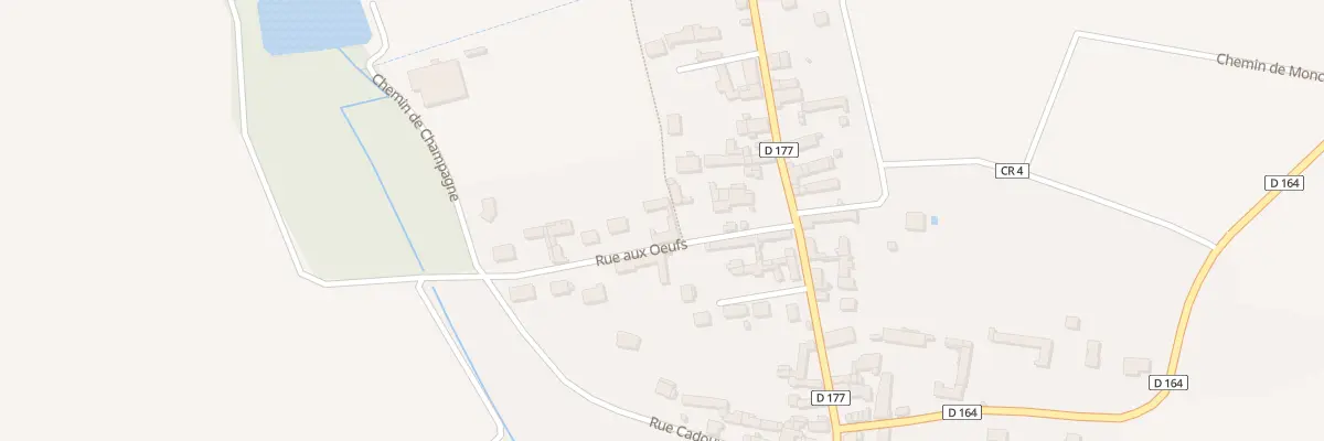 Plan du 6 Rue aux Oeufs à Branches