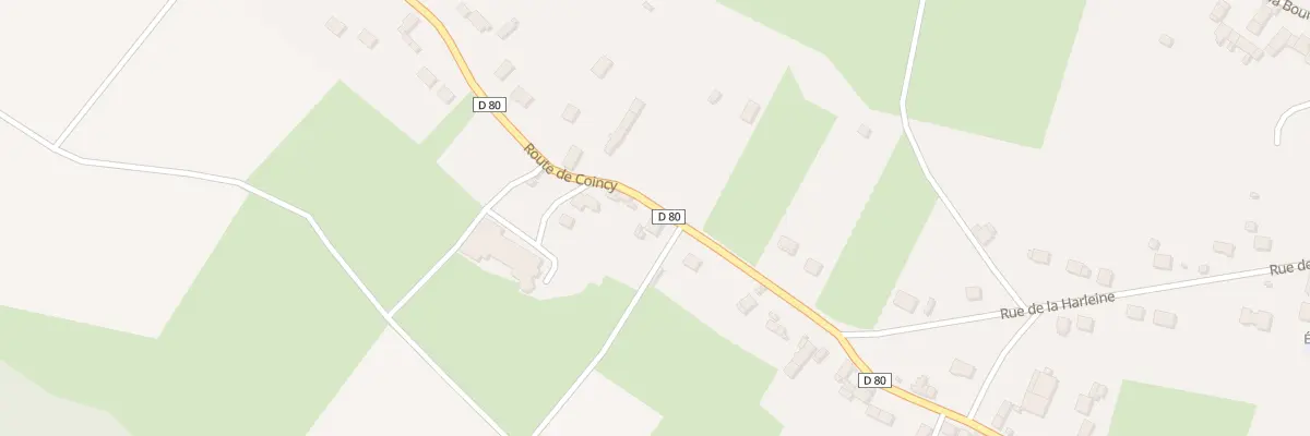 Plan du 11 Rte de Coincy à Beuvardes