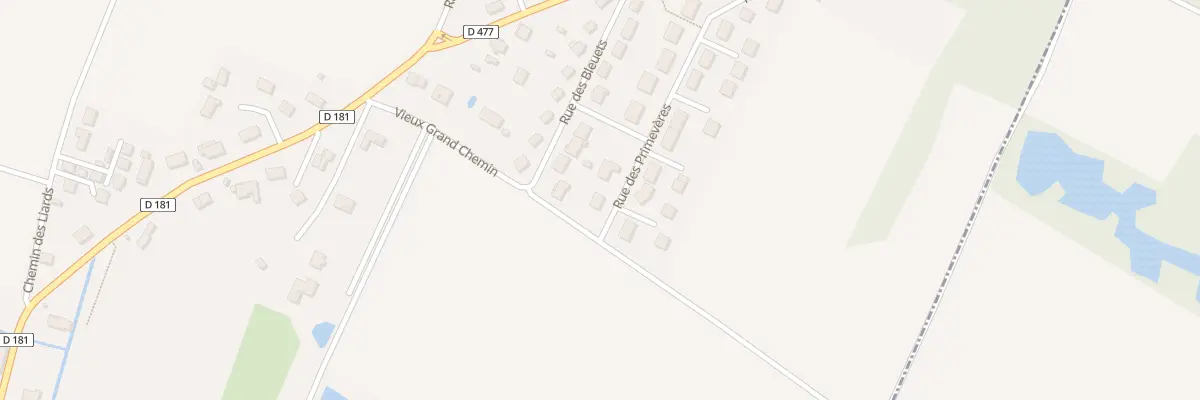 Plan du 16 Rue des Primeveres à Épineau-les-Voves