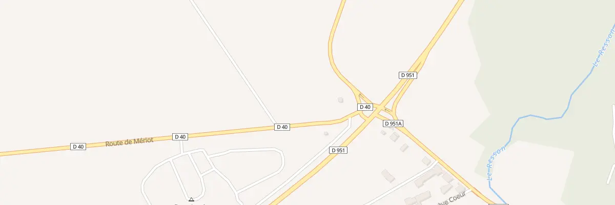 Plan du 1 Rte des Ponts à Saint-Nicolas-la-Chapelle