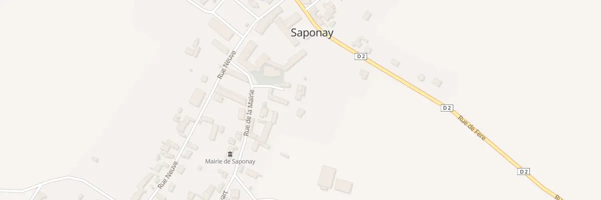 Plan du 3 Rue de l’Eglise à Saponay