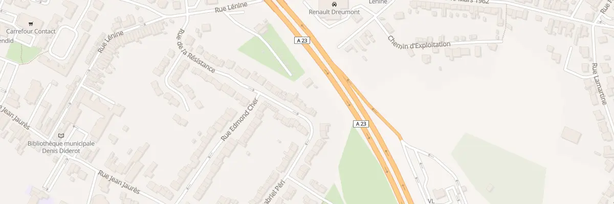 Plan du 30 Rue Gabriel Peri à Petite-Forêt