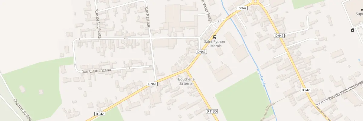 Plan du 10 Rue de Cambrai à Saint-Python