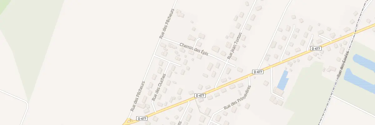 Plan du 14 Rue des Ouches à Épineau-les-Voves