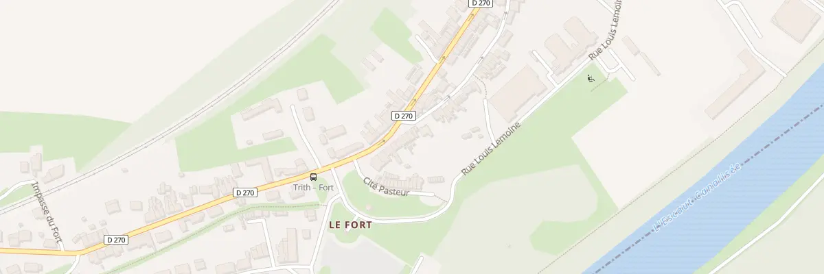 Plan du 55 Rue Jean Jaures à Trith-Saint-Léger
