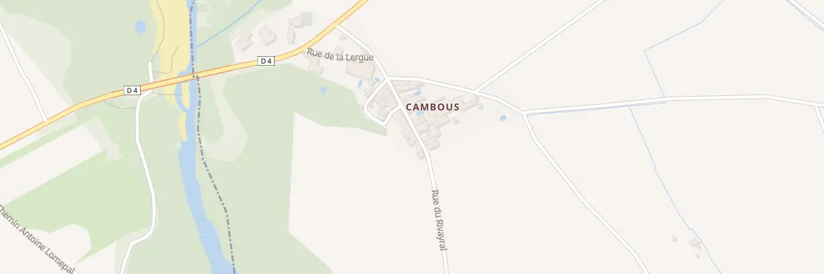 Plan du 18 Rue de Rivayral à Cambous à Saint-André-de-Sangonis