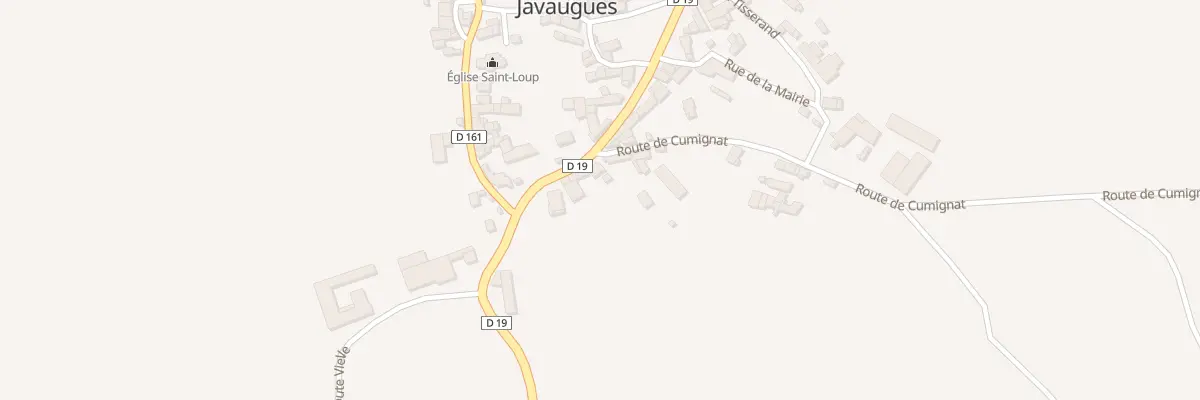 Plan du 5 Rte de la Chaise-dieu à Javaugues