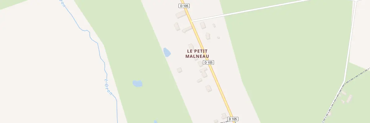 Plan du 12 Le Petit Malneau à Chézy