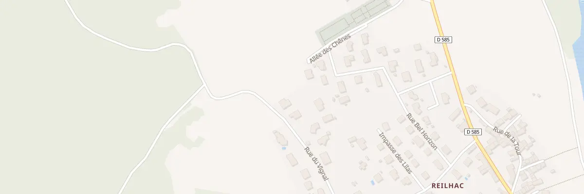 Plan du 5100 Rue du Vignal à Mazeyrat-d’Allier