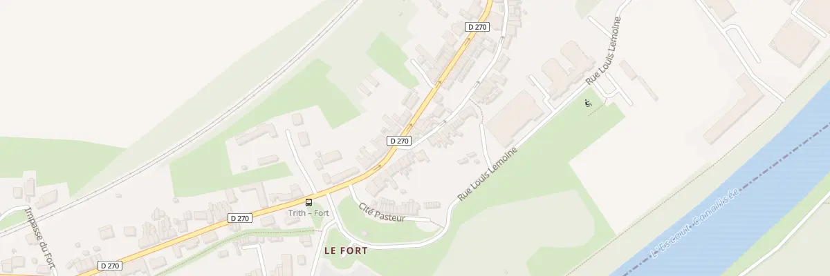 Plan du 53B Rue Jean Jaures à Trith-Saint-Léger