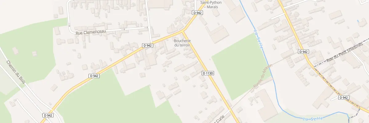 Plan du 18 Rue Foch à Saint-Python