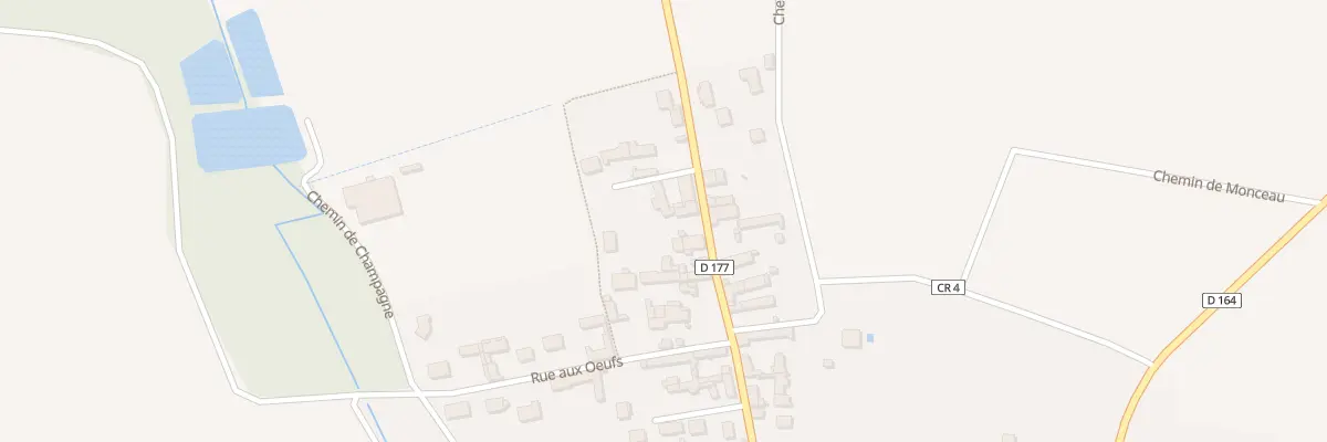 Plan du 25 Rte de Villemer à Branches