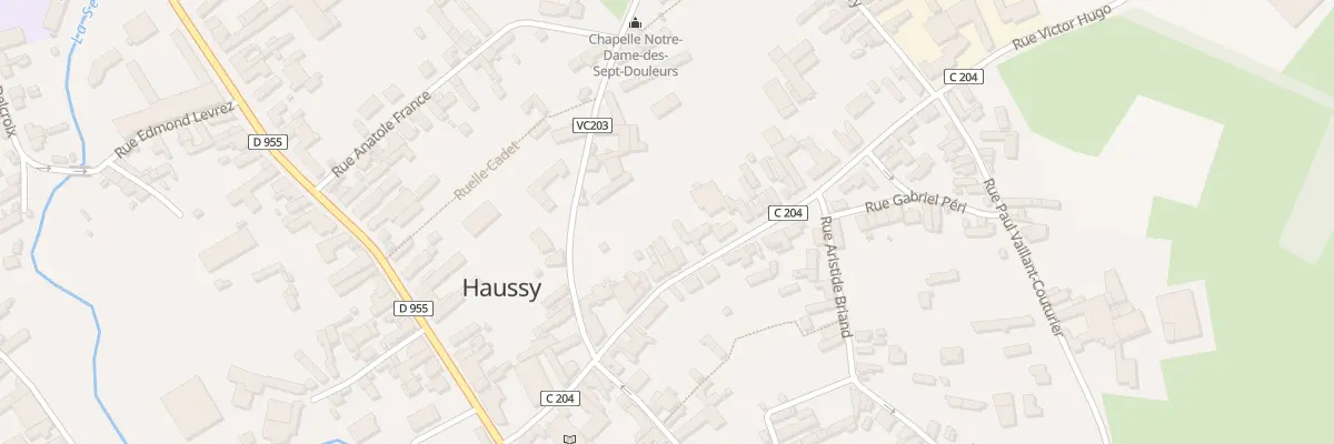 Plan du 19 Rue Victor Hugo à Haussy