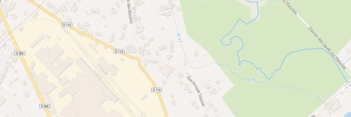Plan du 11 Rue Prosper Sopizet à Puy-Guillaume