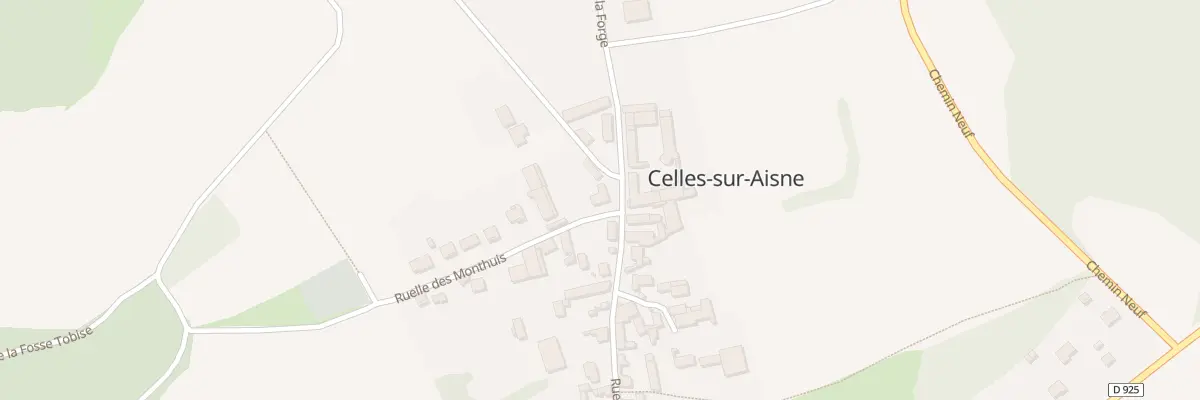 Plan du 2 Pl Georges Monnet à Celles-sur-Aisne