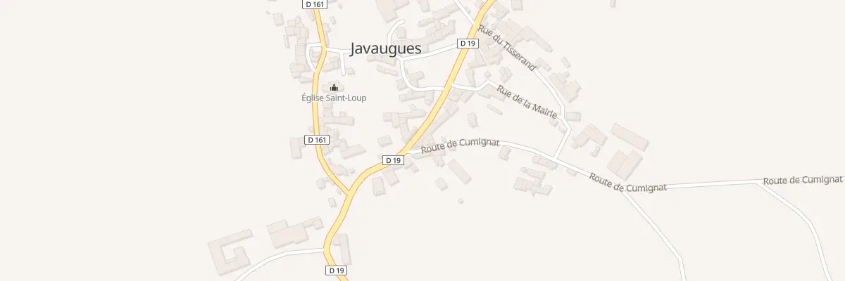 Plan du 5050 Au Bourg à Javaugues