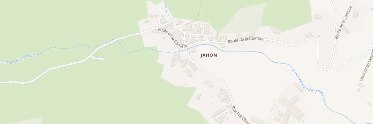Plan du 1731 Jahon à Langeac