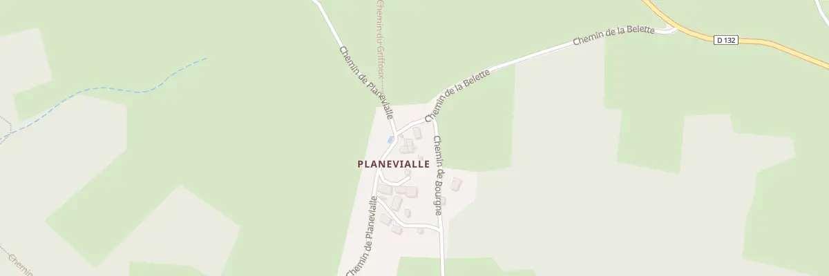 Plan de Planevialle à Sainte-Catherine