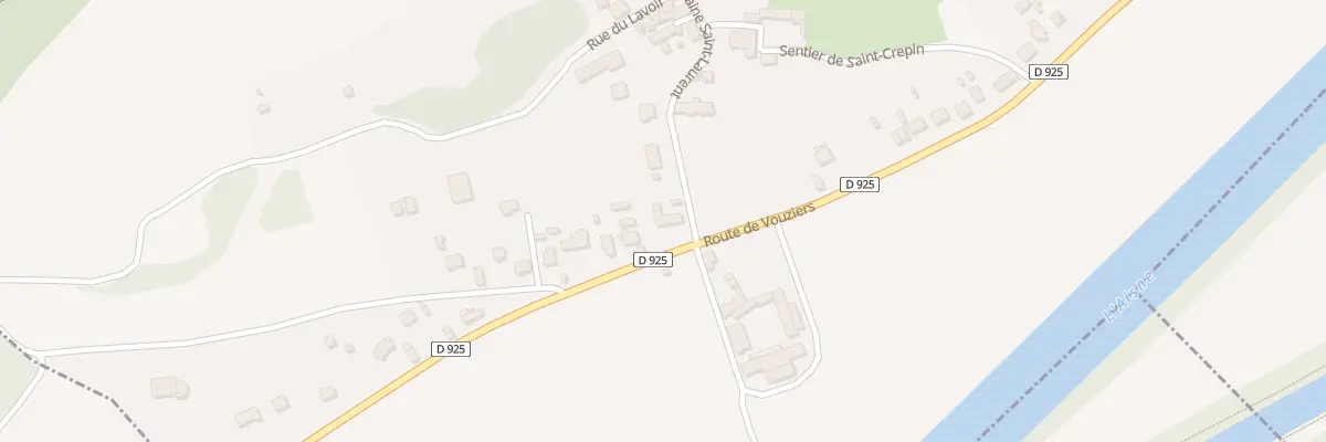 Plan du 47 Rte de Vouziers à Celles-sur-Aisne