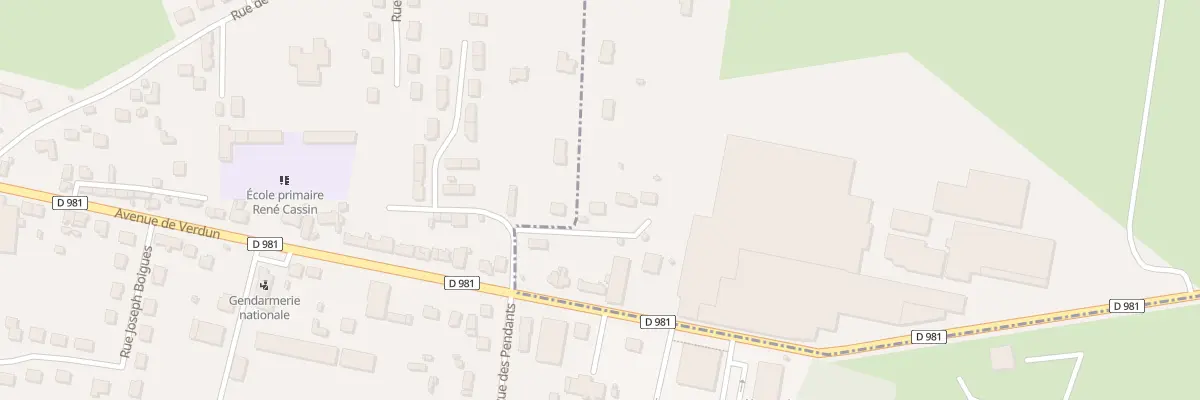 Plan du 3 Imp des Marronniers à Champvert