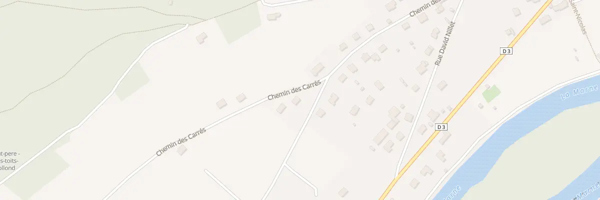 Plan du 1 Che des Carrés à Mont-Saint-Père