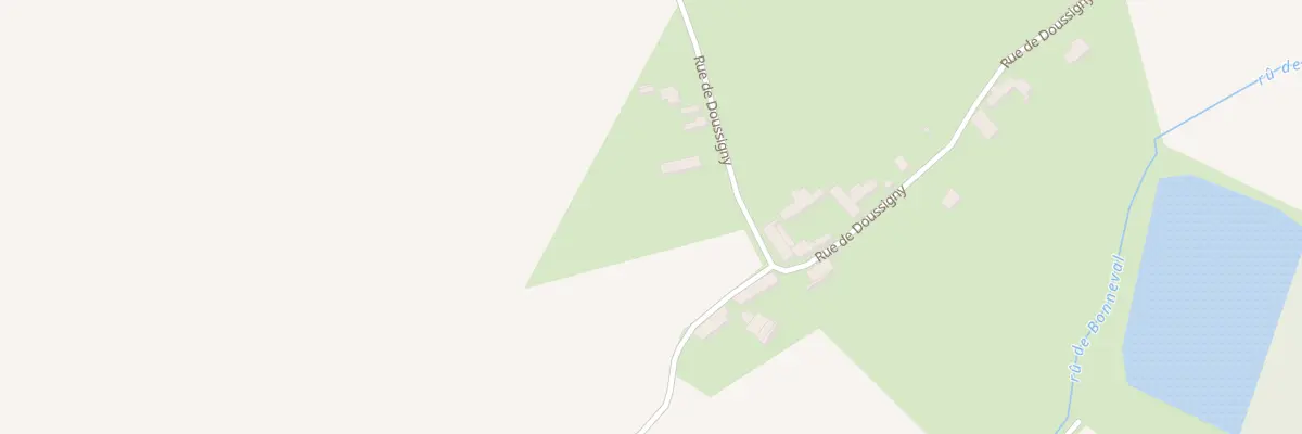 Plan du 7 Rue de Doussigny à Tréfols