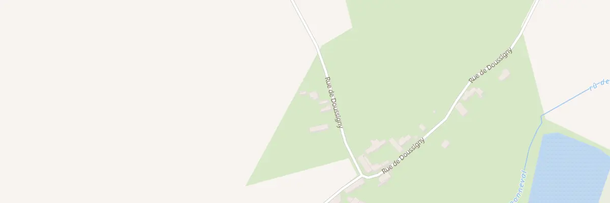 Plan du 11 Rue de Doussigny à Tréfols