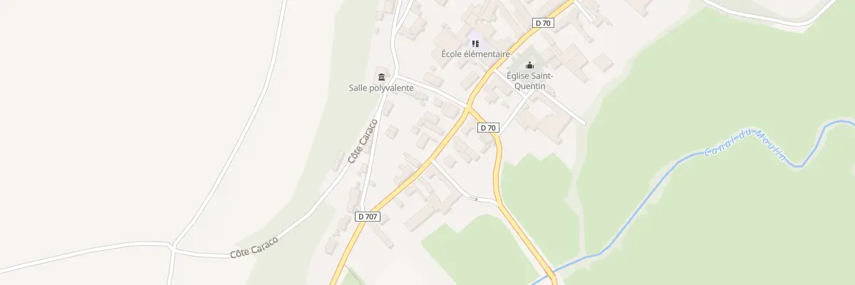Plan du 6 Rue de l’Obernaude à Neuvillette