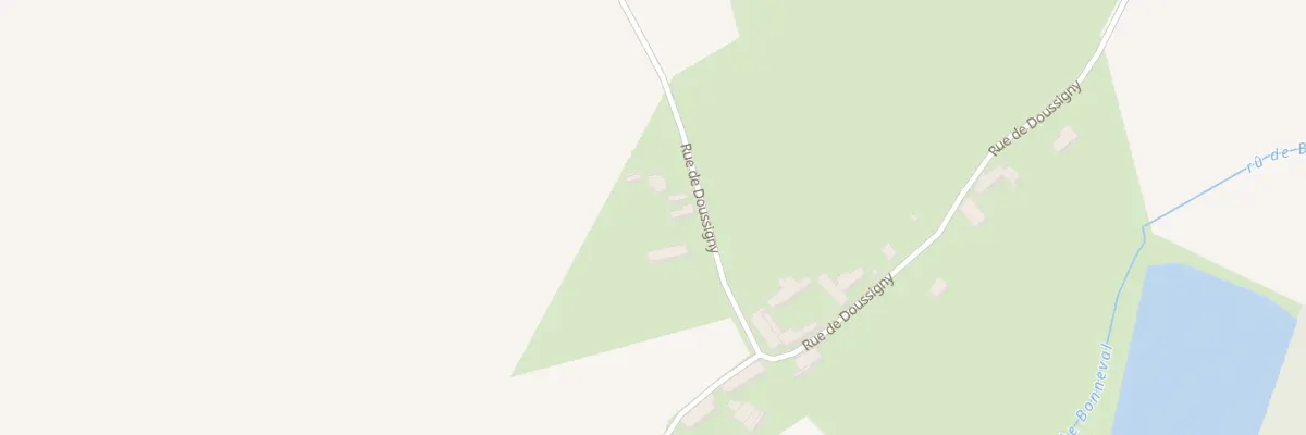 Plan du 9 Rue de Doussigny à Tréfols