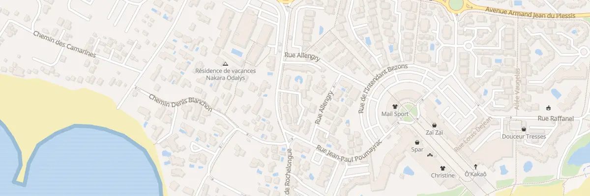 Plan du 223 Rte de Rochelongue à Agde