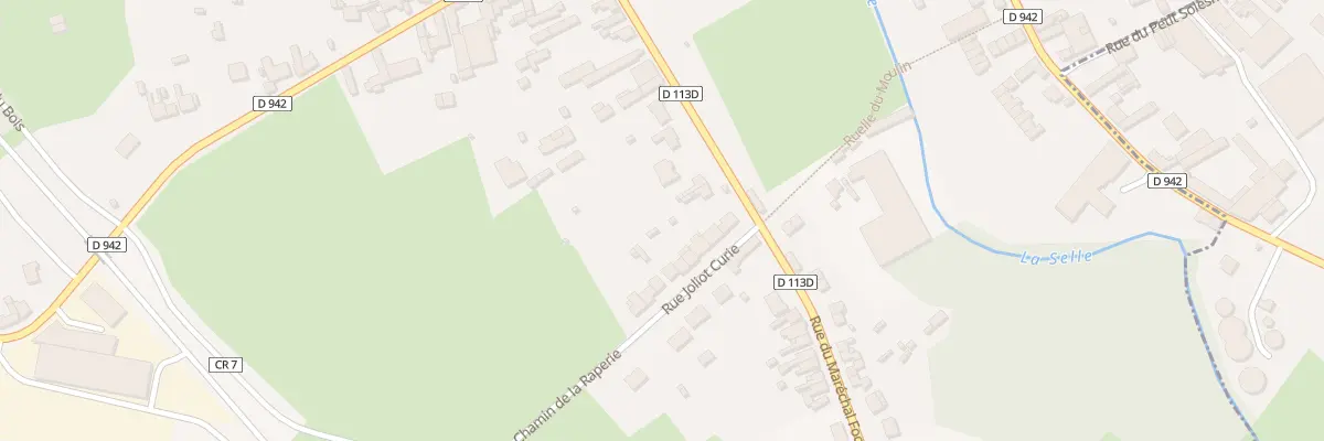 Plan du 42 Rue Foch à Saint-Python