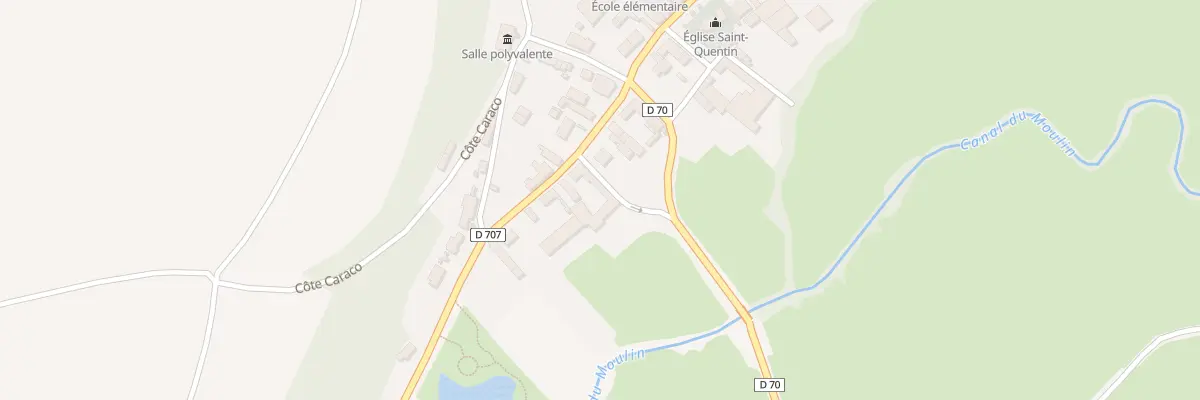 Plan du 3 Rue de l’Obernaude à Neuvillette