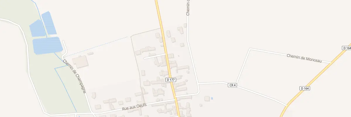 Plan du 24 Rte de Villemer à Branches