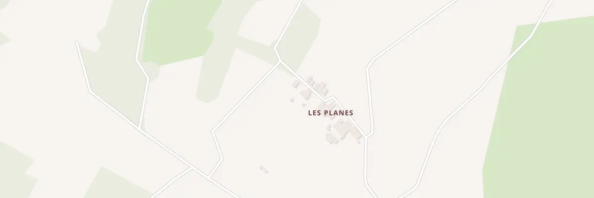 Plan du 5020 Les Planes Nord à Sermentizon