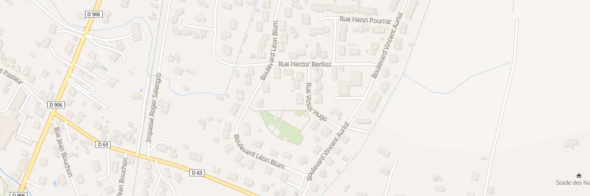 Plan du 5 Rue Victor Hugo à Puy-Guillaume