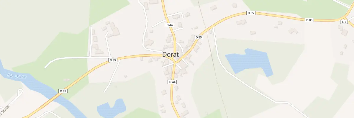 Plan du 5160 Dorat à Dorat