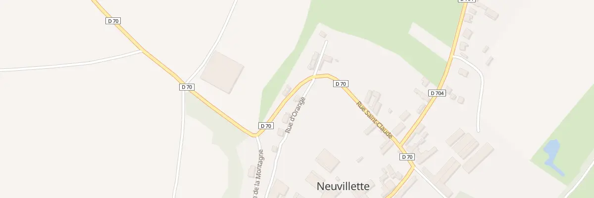 Plan du 7 Rue d’Orange à Neuvillette