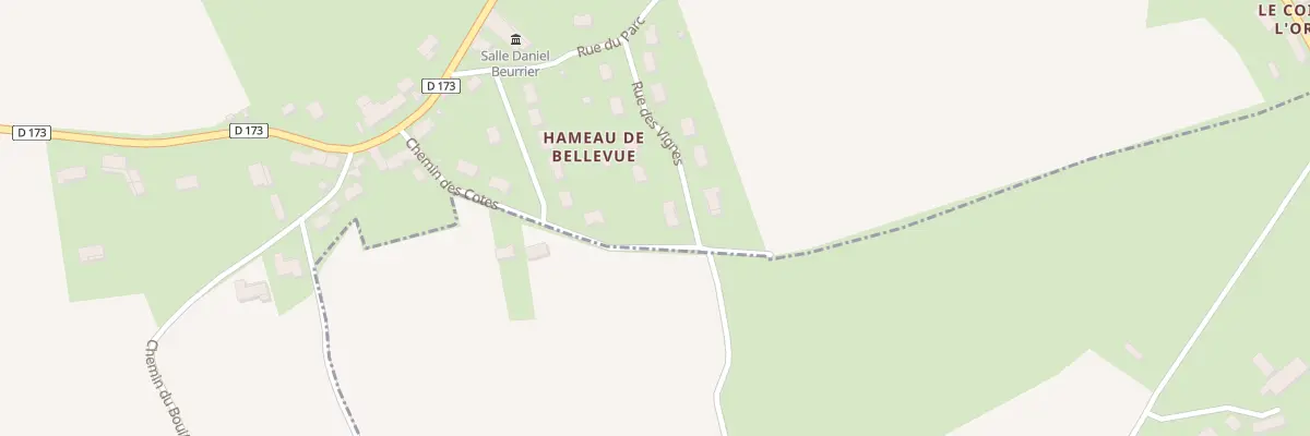 Plan du 11 Ham de Bellevue à Saint-Félix