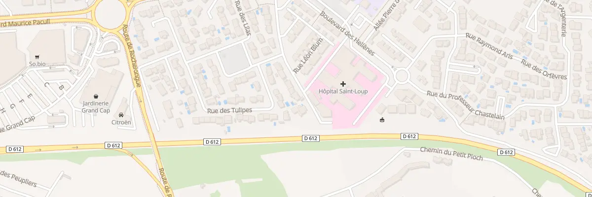 Plan du 26 Rue des Rosiers à Agde