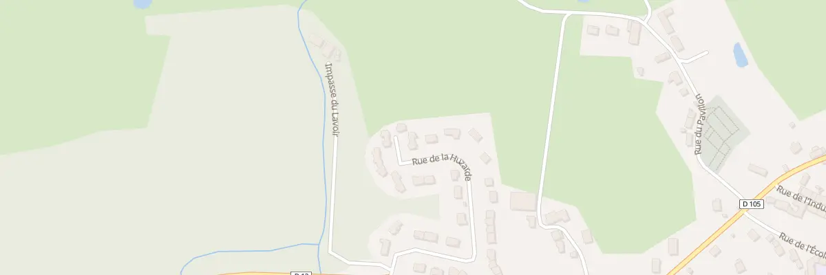 Plan du 44 Rue de la Huzarde à Montbeugny