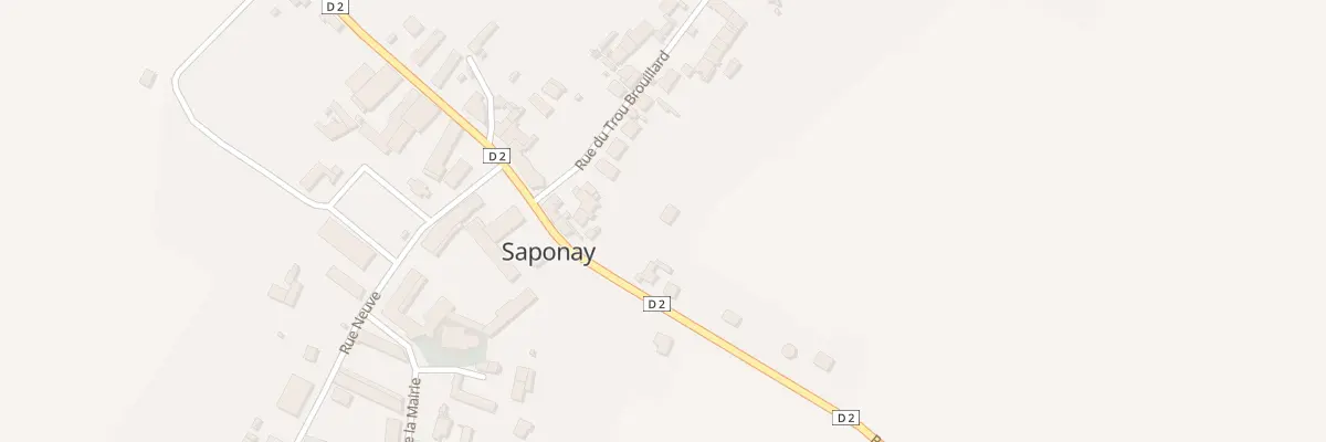 Plan du 10B Rue du Trou Brouillard à Saponay