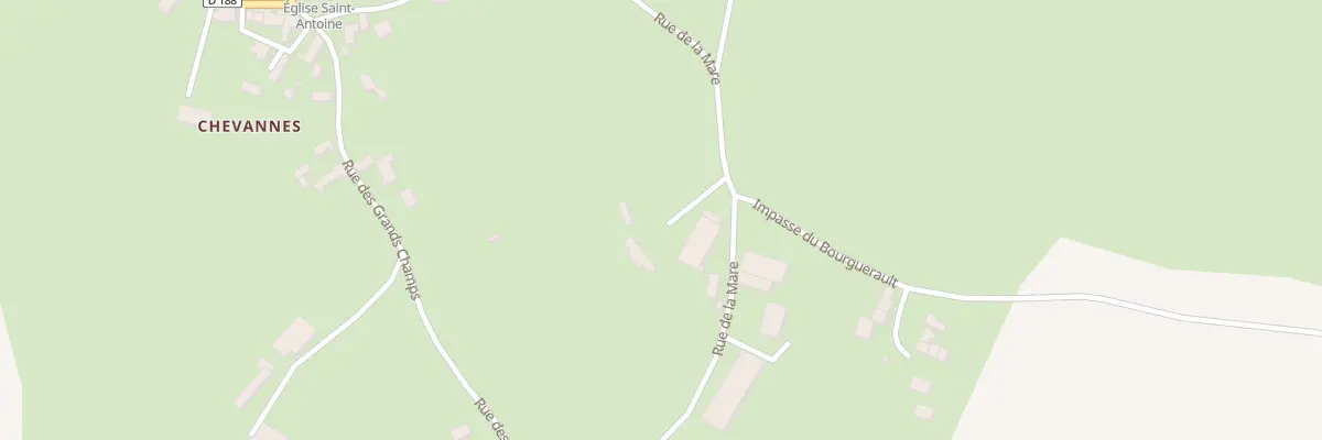 Plan du 6 Rue de la Mare à Billy-Chevannes