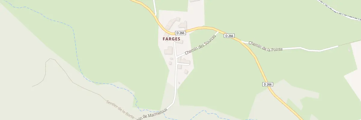 Plan du 5071 Farges à Sainte-Catherine