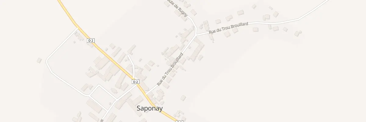 Plan du 18 Rue du Trou Brouillard à Saponay