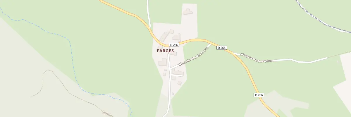 Plan du 5024 Farges à Sainte-Catherine